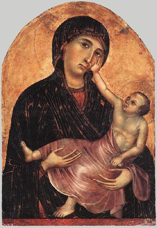 Duccio di Buoninsegna Madonna and Child  iws